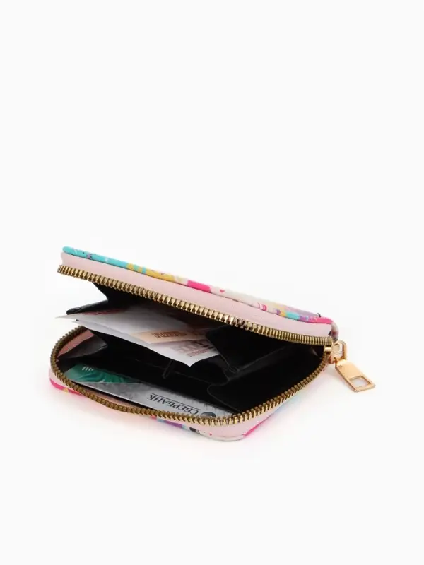 Кошелек дет 07-01-01 Июнь2546 кот, 8,5*2,5*10,5 см, 2 отд+отд/молн, д/карт, разноцветный