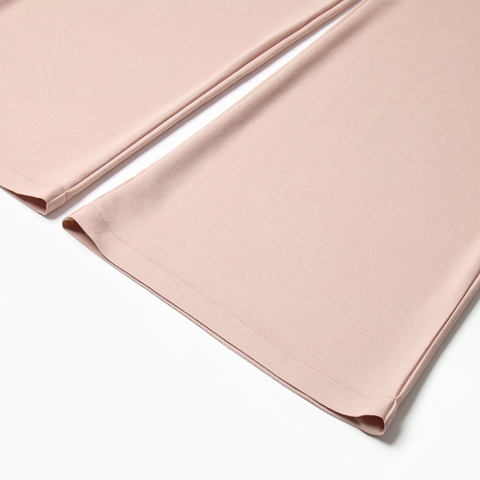 Комплект женский (рубашка, брюки, топ) KAFTAN Комплект женский (рубашка, брюки, топ) KAFTAN "Base" р. 50, пудровый