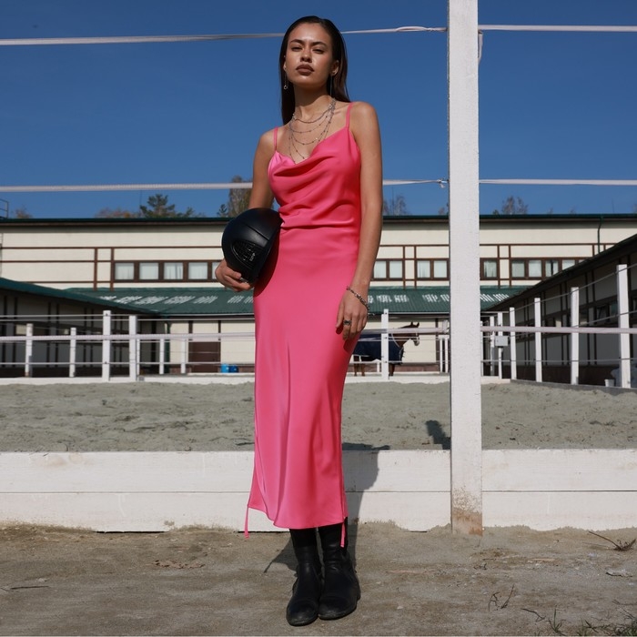 Новогоднее платье женское MIST Classic Collection, р. S, розовый