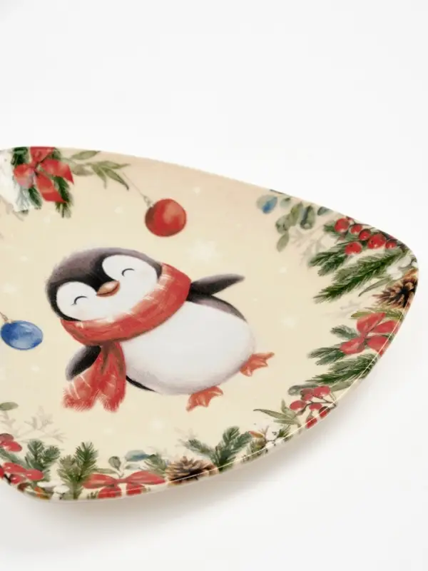 Тарелка &laquo;Пингвин&raquo;, 18 х 18 см