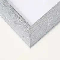 Фоторамка для фото 50х70 см "Luxe Elegance" пластик, серо-голубой, (пластик экран)