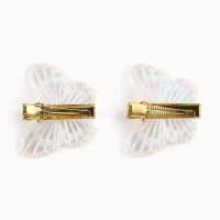 Заколки для волос с бабочками «Для самой чудесной», 3 х 3 см Заколки для волос с бабочками «Для самой чудесной», 3 х 3 см