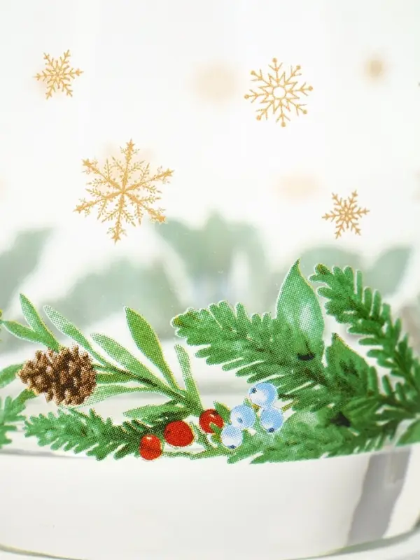 Стакан "Зимний букет" с арт 9657827, 310 мл