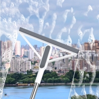 Водосгон с черенком из нержавеющей стали Raccoon, TPR сгон, 96&times;34 см