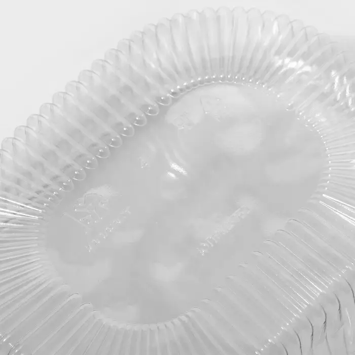 Контейнер одноразовый с неразъёмной крышкой, РКС, 750 мл, пластик, 17.6&times;14.7&times;6.4 см, прозрачный