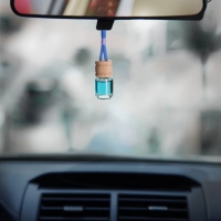 Ароматизатор в автомобиль на 23 Февраля (3 шт) &laquo;Крутому мужику&raquo;, аромат: парфюм, антитабак, новая машина