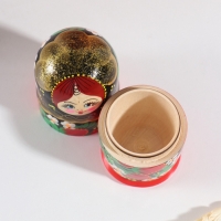 Матрёшка "Анна", хохлома, 5-кукольная, 11см