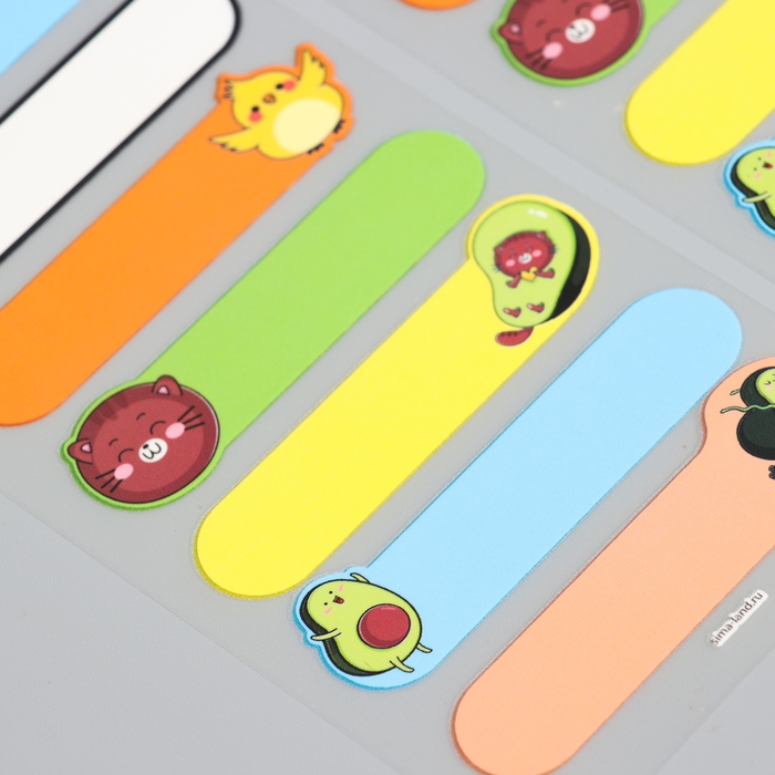 Термобирки для одежды. Набор именных термонаклеек для маркировки детских вещей «Милые животные», 64 шт Термобирки для одежды. Набор именных термонаклеек для маркировки детских вещей «Милые животные», 64 шт