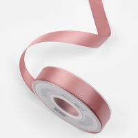 Лента атласная двухсторонняя №164 20мм*25&plusmn;1м пудровый TR