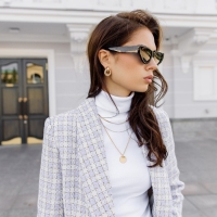 Серьги металл &laquo;Фьюче&raquo; круги плетения, цвет золото