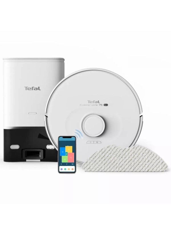 Робот-пылесос X-Plorer Serie 75 S+ RG8597WH, до 2 ч работы