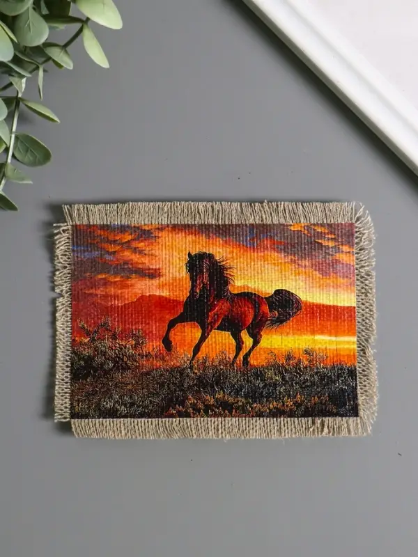 Магнит-свиток "Сила и грация", 10,5х15,5см