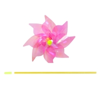 Набор штекеров "Космическая ромашка" 3шт, 23х23см/38см Набор штекеров "Космическая ромашка" 3шт, 23х23см/38см