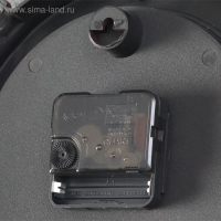 Часы настенные &laquo;Штурвал&raquo;, серия: Море, плавный ход, d=35 см, коричневые