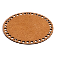 Набор донышек для вязания, круг 15 см, 5 шт, хдф 3 мм