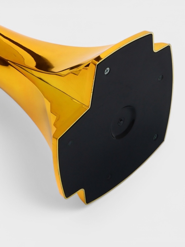 Башня пивная &laquo;Вавилон голд&raquo;, 3 л, ёмкость для льда, подсветка, пластик, золотистый