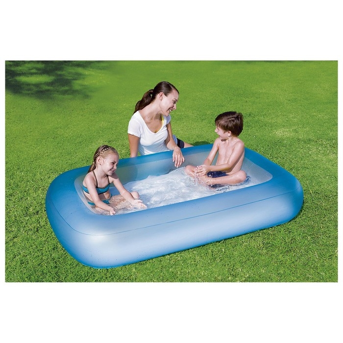 Бассейн надувной Bestway 51115, 165&times;104&times;25 см, с надувным дном, от 2 лет