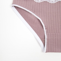 Трусы женские слипы, цвет пыльная роза, размер 44-46