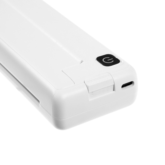 Портативный термопринтер LPR-04, для печати док., стикеров, наклеек, бумага в компл, белый Портативный термопринтер LPR-04, для печати док., стикеров, наклеек, бумага в компл, белый