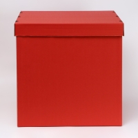 Коробка для воздушных шаров, Красная, 60 х 60 х 60 см