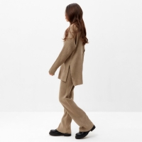 Костюм женский MIST (свитер и брюки), бежевый, р. S (40-42) Костюм женский MIST (свитер и брюки), бежевый, р. S (40-42)