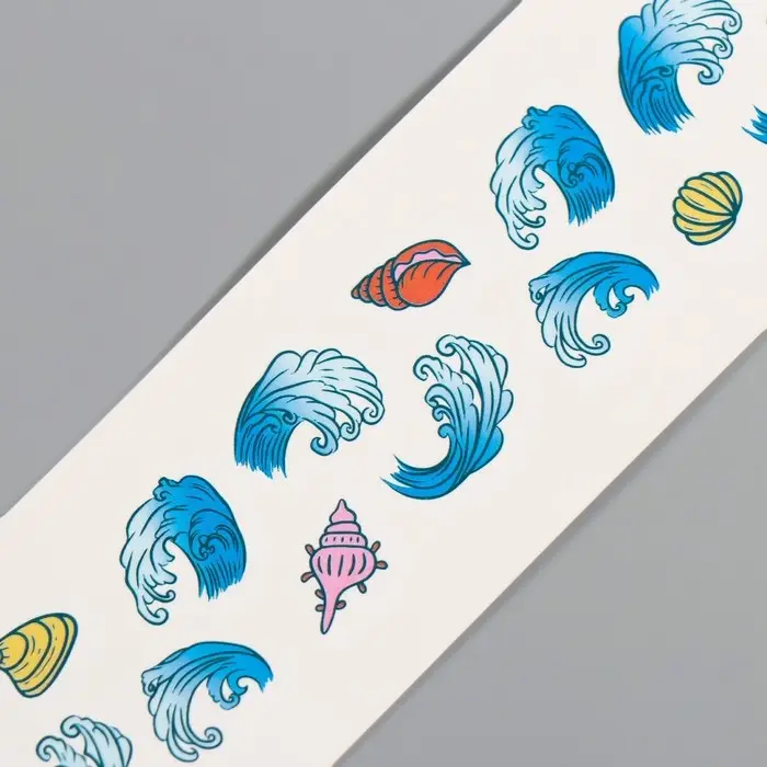 Переводная тату на тело цветная &laquo;Браслет. Ракушки&raquo;, 20&times;3 см