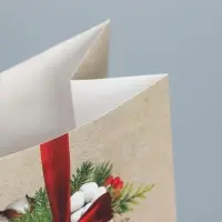 Пакет подарочный без ручек &laquo;Все желания сбудутся&raquo;, 10&times;19.5&times;7 см, Новый год