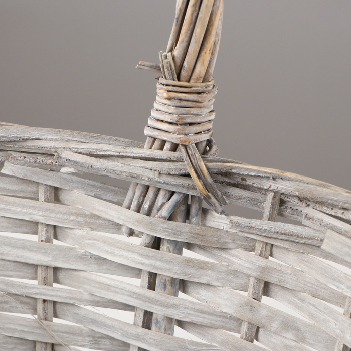 Набор корзин &laquo;Плетёнка&raquo;, 3 шт, 38&times;30&times;14/35 см, 32&times;25&times;11/27 см, 27&times;21&times;10/25 см, ива, микс