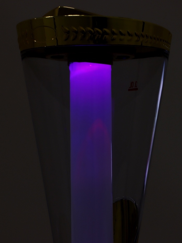 Башня пивная Empire, 3 л, ёмкость для льда, подсветка, пластик, золотистая