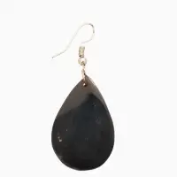 Серьги "Капельки" ракушка 5,5х2 см