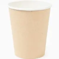 МП Стакан бумажный "Крафт" 250 мл, диаметр 80 мм (100 шт.)