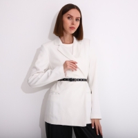 Ремень женский, ширина 1,5 см, пряжка металл, люверсы, цвет чёрный Ремень женский, ширина 1,5 см, пряжка металл, люверсы, цвет чёрный