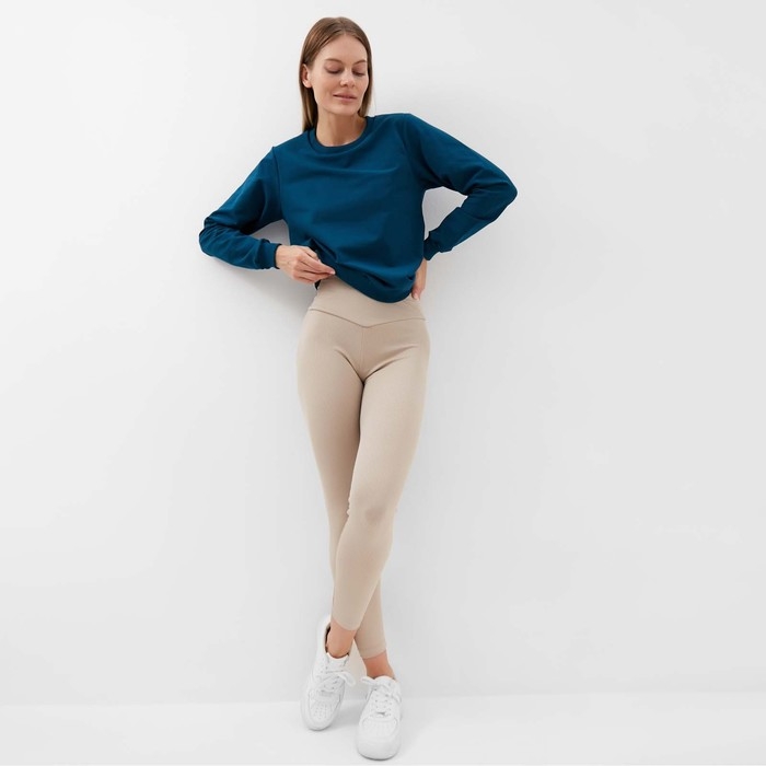 Свитшот женский, цвет петроль, размер 44 Свитшот женский, цвет петроль, размер 44