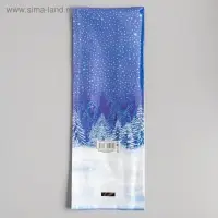 Пакет подарочный "Зимние танцы". 13,5 х 38 см.