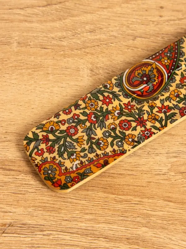 Подставка под благовония &laquo;Турецкие огурцы&raquo;, 26&times;4 см, манговое дерево