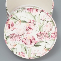 Коробка подарочная, упаковка, &laquo;Цветы&raquo;, 13 х 8.5 см