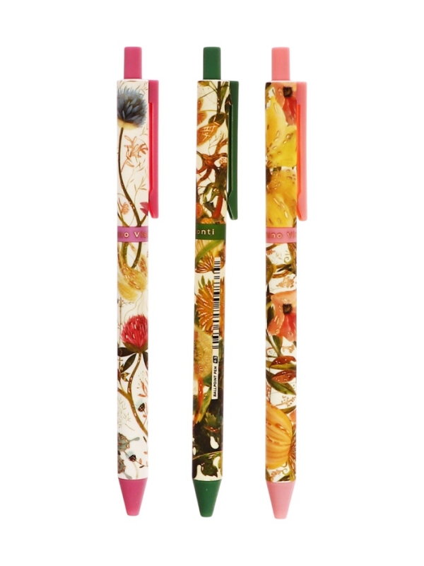 Ручка шариковая BrunoVisconti ArtClick.Flora.Bloom flowers, 0.5мм, стерж/син МИКС