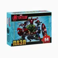 Пазлы детские для мальчиков &laquo;Мстители&raquo;, набор 10в1, 54 детали в каждом