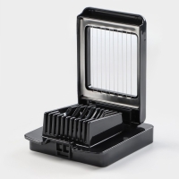 Овощерезка универсальная Magistro Vegan pro, 7 насадок, овощечистка, контейнер, цвет чёрно-белый