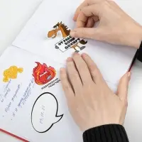 Наклейки бумажные Sticker Pack на заказ, L