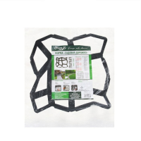 Форма для садовой дорожки, 42 &times; 42 &times; 4 см, чёрная