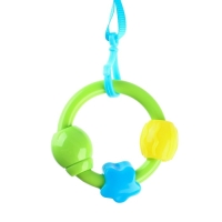 Растяжка - погремушка мягкая на кроватку/коляску &laquo;Мишка&raquo;, Крошка Я