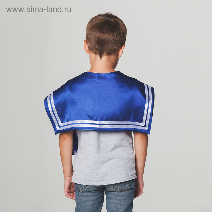 Морской воротник &laquo;Гюйс&raquo;, цвет синий, оттенок МИКС