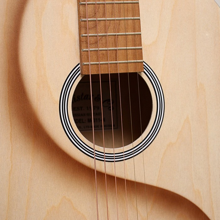 Акустическая гитара "Амистар н-311"  6 струнная ,  менз.650мм , художественная тони, темная