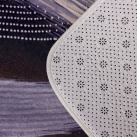 Набор ковриков для ванной и туалета Доляна &laquo;Саванна&raquo;, 2 шт: 50&times;80, 40&times;50 см