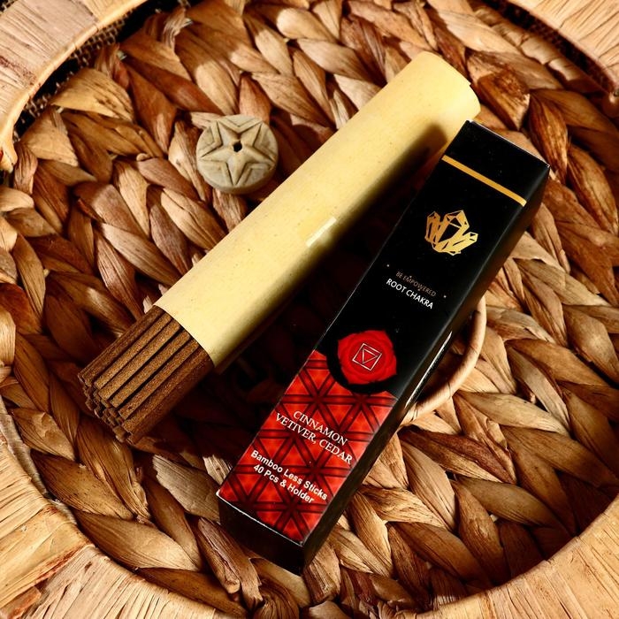 Ароманабор "Chakra" (набор 40 палочек) с Корица, ветивер, кедр