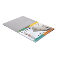 Картон переплётный А3 (297 х 420 мм), набор 5 листов, 2.0 мм, 1250 г/м2, серый, в пакете, Calligrata Картон переплётный А3 (297 х 420 мм), набор 5 листов, 2.0 мм, 1250 г/м2, серый, в пакете, Calligrata