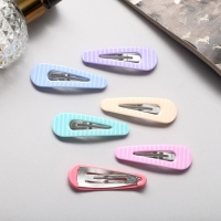 Невидимка для волос "Беатрис" (набор 6 шт) полосы, 5 см Невидимка для волос "Беатрис" (набор 6 шт) полосы, 5 см