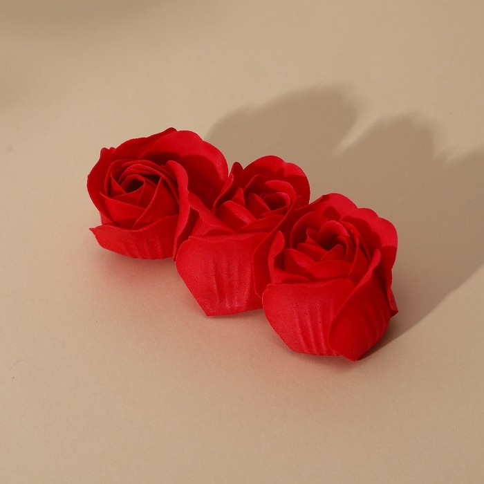 Мыло лепестковое &laquo;С 8 Марта&raquo;, 3 шт, аромат цветочный, ЧИСТОЕ СЧАСТЬЕ