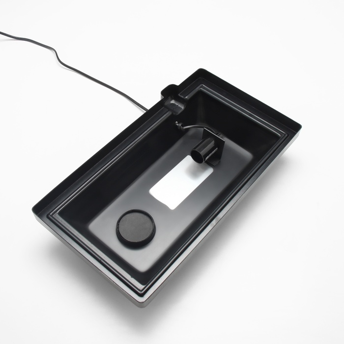 Аквариум "Прямоугольный" с крышкой, 20 литров, 36 х 19 х 29/34 см, венге